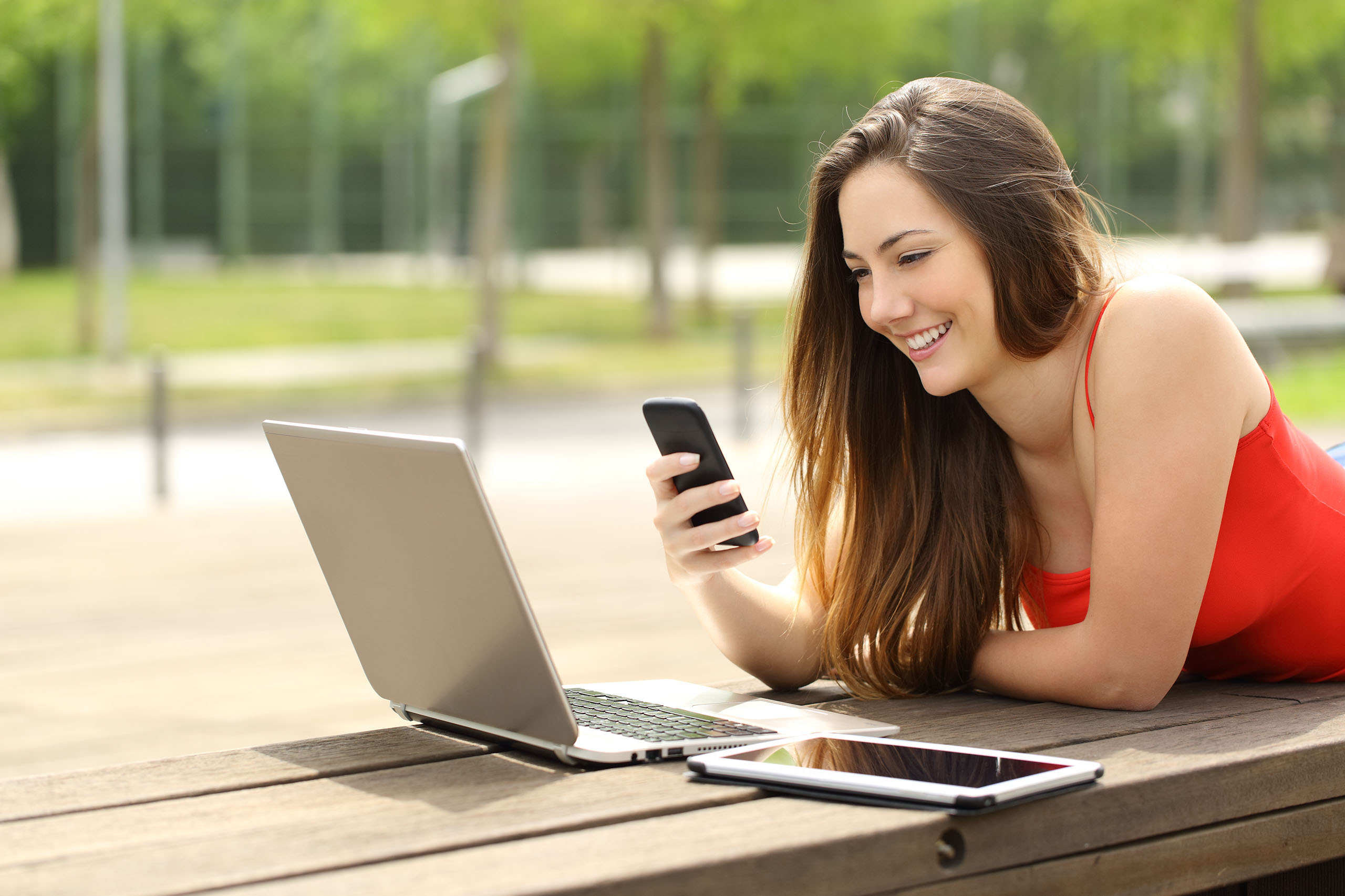 Girl Chatting